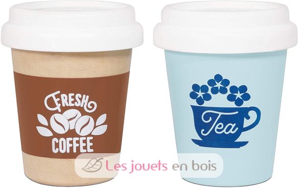 Eco Cup Set - Tea & Coffee TV337 Le Toy Van 1