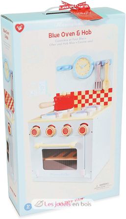 Oven and Hob blue TV265 Le Toy Van 7
