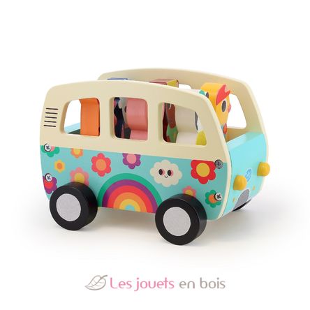 Van with animals sounds V7644 Vilac 3