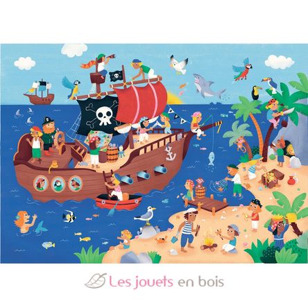 Pirates on vacation by Thibaux K1386-50 Puzzle Michele Wilson 2