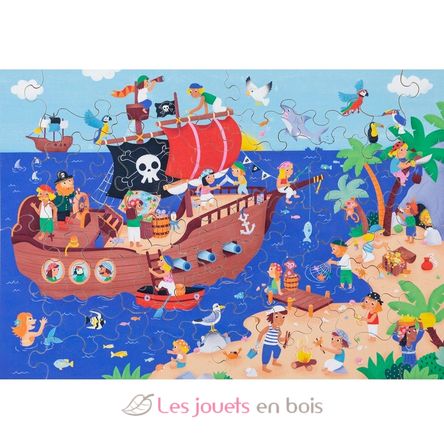 Pirates on vacation by Thibaux K1386-50 Puzzle Michele Wilson 3