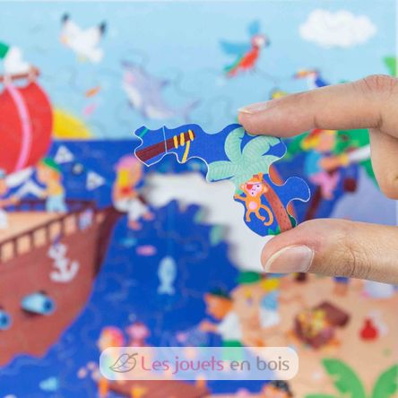 Pirates on vacation by Thibaux K1386-50 Puzzle Michele Wilson 4