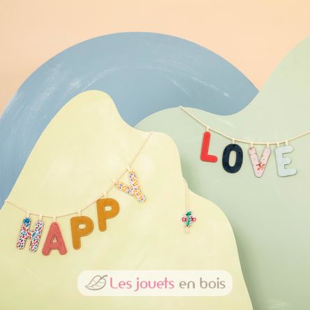 Letter O phosphorescent LL83878 Lilliputiens 3