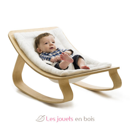 LEVO Baby Rocker - Gentle White CC-LEVO GW-4359 Charlie Crane 4