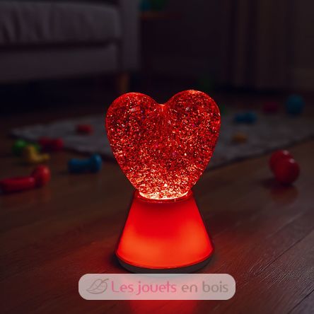 Heart Magic Glow glitter lamp LL-GLOWHEART Little L 6