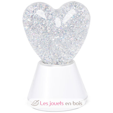Heart Magic Glow glitter lamp LL-GLOWHEART Little L 9