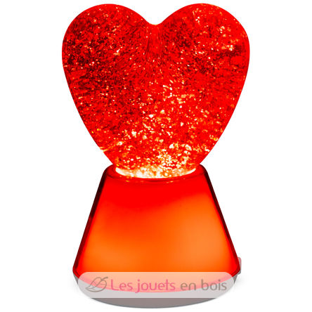 Heart Magic Glow glitter lamp LL-GLOWHEART Little L 2