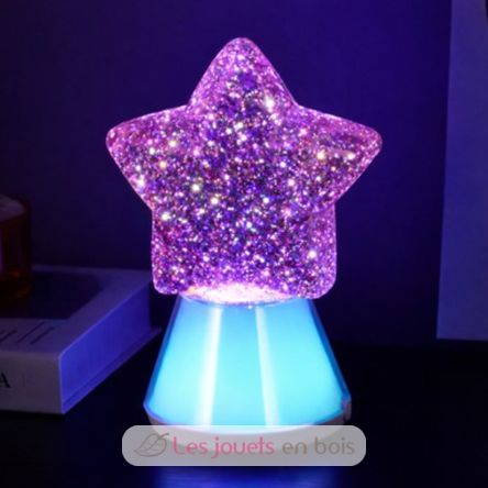 Star Magic Glow glitter lamp LL-GLOWSTAR Little L 3