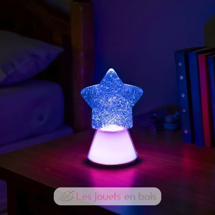 Star Magic Glow glitter lamp LL-GLOWSTAR Little L 4