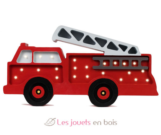 Little Lights Fire Truck Lamp Red LL028-325 Little Lights 1