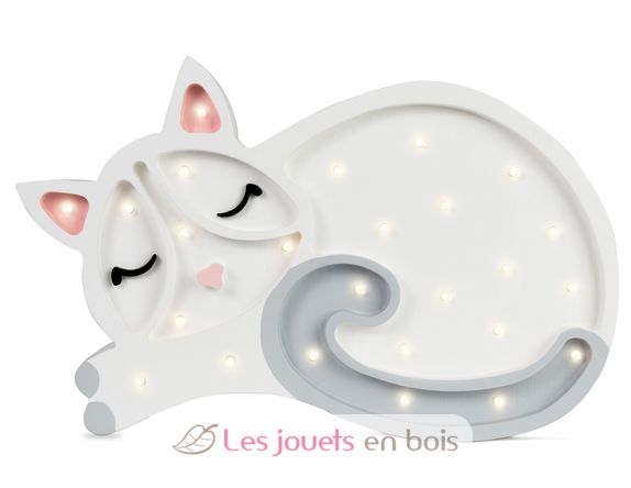 Little Lights Cat Lamp White LL003-001 Little Lights 1