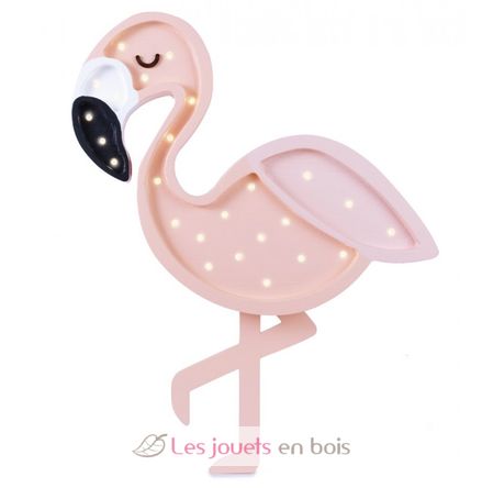 Little Lights Flamingo Lamp Pastel Shrimp LL048-335 Little Lights 1