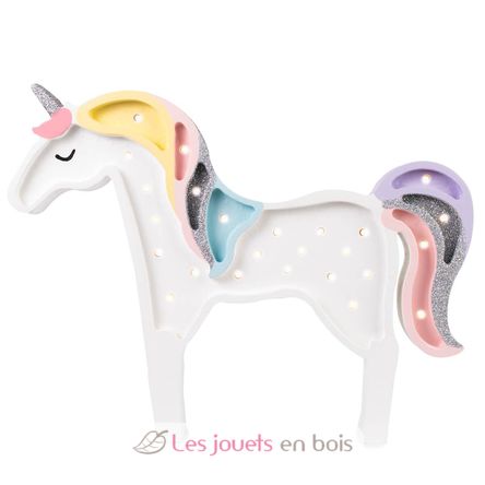 Little Lights Unicorn Lamp Magic Rainbow LL012-343 Little Lights 1