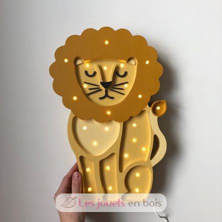 Little Lights Lion Lamp African Yellow LL044-308 Little Lights 2