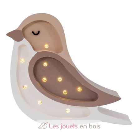 Little Lights Bird Lamp Coffee Beige LL054-475 Little Lights 1