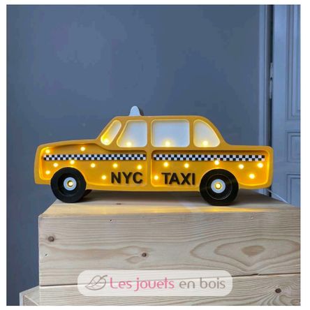 Little Lights NYC Taxi Lamp Manhattan Yellow LL074-308 Little Lights 2