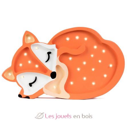 Little Lights Fox Lamp Wild Orange LL001-316 Little Lights 1