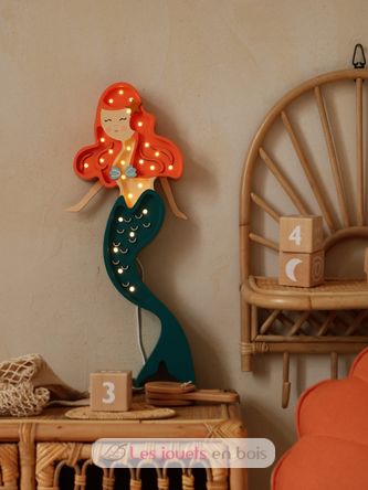 Little Lights Mermaid Lamp Ariel LL066-440 Little Lights 3