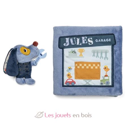 Activity book Jules garage LL83585 Lilliputiens 2