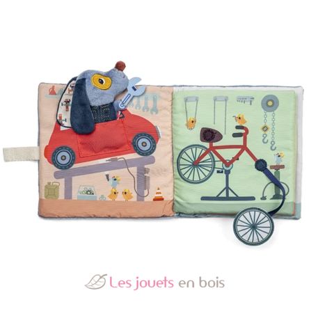 Activity book Jules garage LL83585 Lilliputiens 3