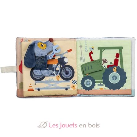 Activity book Jules garage LL83585 Lilliputiens 7