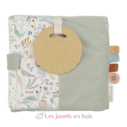Soft activity book Safari Friends LD8307 Little Dutch 8