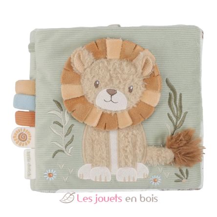 Soft activity book Safari Friends LD8307 Little Dutch 1