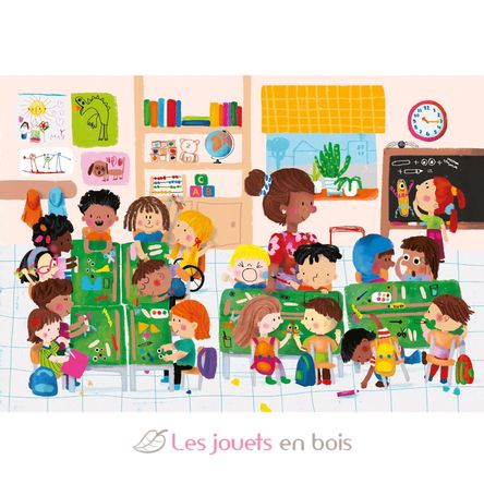 Wooden puzzle book Activities V7910 Vilac 6
