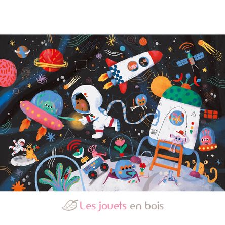 Wooden puzzle book The journey V7912 Vilac 7