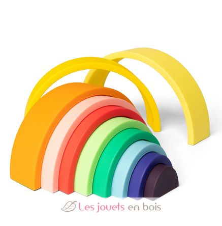 Rainbow full color stacking toy LL013-001 Little L 2
