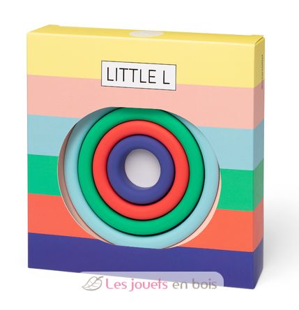 Bright colors silicone circles LL025-001 Little L 4