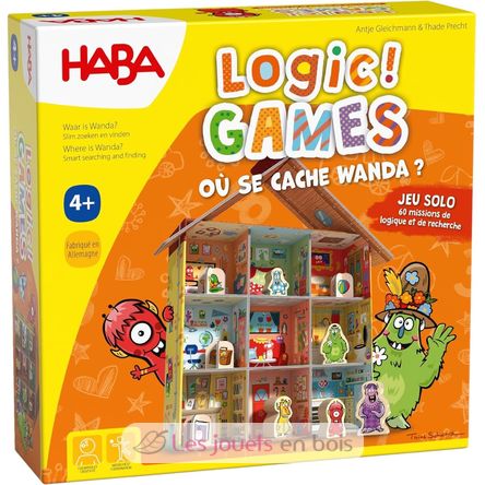 Logic Games Where is Wanda? HA1306806003 Haba 1