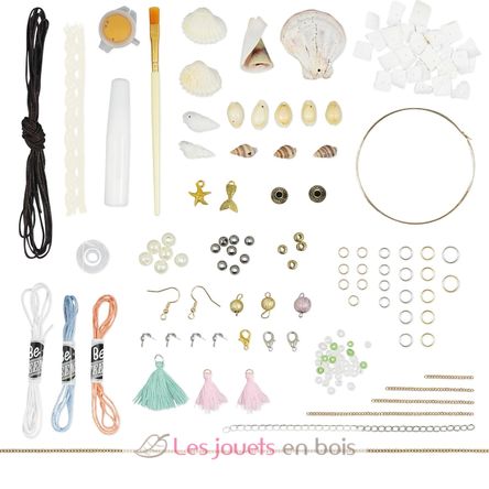 Creative kit - Shell jewellery BUK-BE122 Buki France 4
