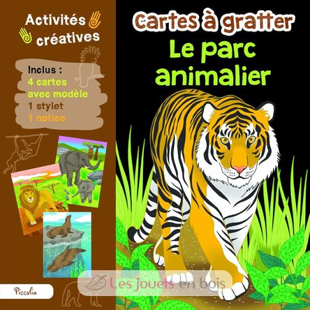 Scratch Art wildlife park PI-7361 Piccolia 1