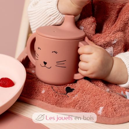 Silicone sippy cup Mrs Cat TX-96-424 Trixie 4