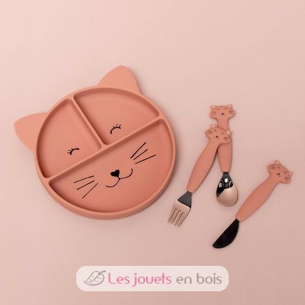 Silicone cutlery set 3-pack Mrs Cat TX-96-454 Trixie 2