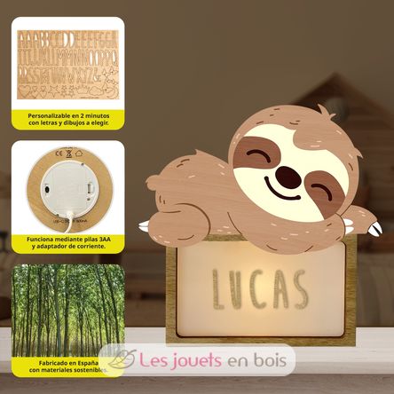 Customizable lamp - Sloth VI-LSP10 Vintiun 2