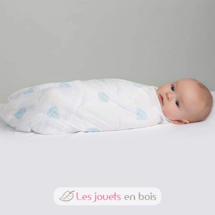 Maxi muslin wrap - Little boat LLJ-121-000-012 Lulujo 4