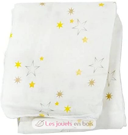 bamboo muslin swaddle - Twinkle LLJ-121-005-003 Lulujo 1