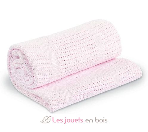 Baby blanket - pink LLJ-121-010-002 Lulujo 1