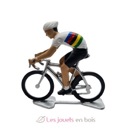 Cyclist figurine M world champion jersey FR-M15 Fonderie Roger 3