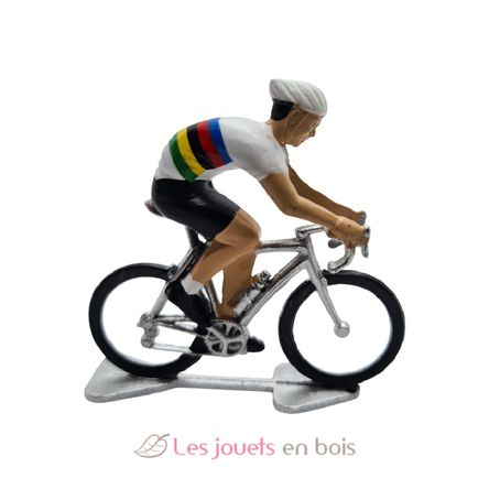 Cyclist figurine M world champion jersey FR-M15 Fonderie Roger 1