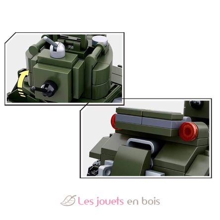 Army WWII - Allied Tank SL-M38-B0686 Sluban 4