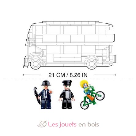 Model Bricks - London Bus SL-M38-B0708 Sluban 4