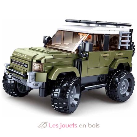 Model Bricks - English SUV Attacker SL-M38-B1015 Sluban 2