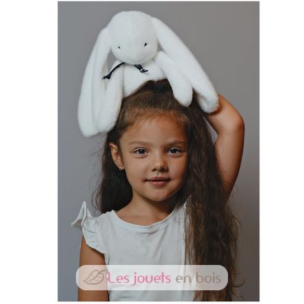 Méloé Rabbit Plush Toy 37cm - White MA0240 Maïlou Tradition 2