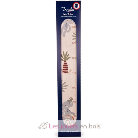 Wooden Height Chart Jungle Elephant MA0263 Maïlou Tradition 2
