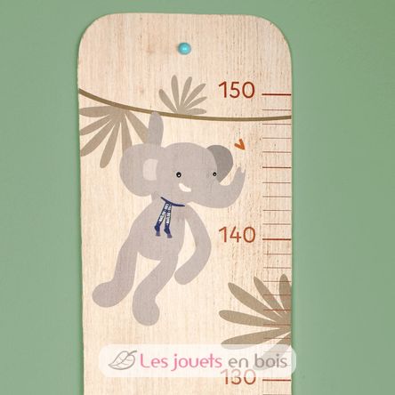 Wooden Height Chart Jungle Elephant MA0263 Maïlou Tradition 6
