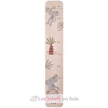 Wooden Height Chart Jungle Elephant MA0263 Maïlou Tradition 1