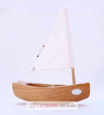 Boat Le Bâchi natural wood 17cm TI-N200-BACHI-BOIS-NATUREL Tirot 3